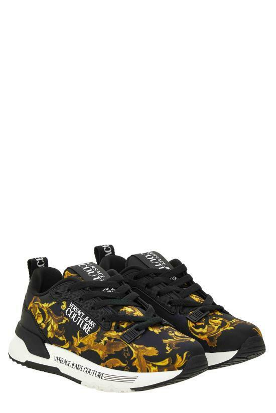 25FW 베르사체 스니커즈 79VA3SAAZSC97G89 BLACK GOLD DOM - Versace