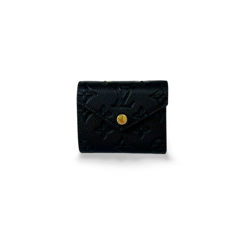루이비통 빅토린 월릿 모노그램 앙프렝뜨 블랙 - Louis Vuitton