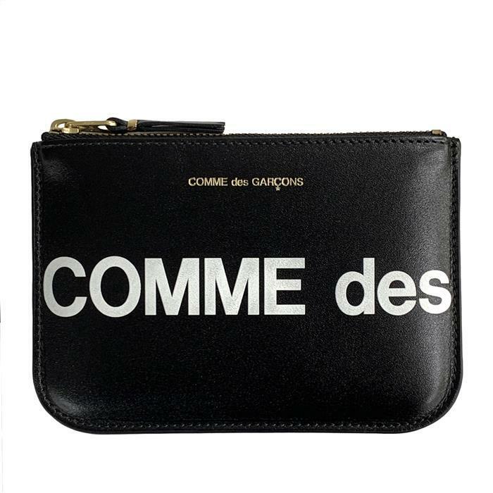 [럭스댓] 국내 26SS 꼼데가르송 SA8100HL / 휴즈 로고 클래식 레더 지퍼 지갑 - Comme des Garcons