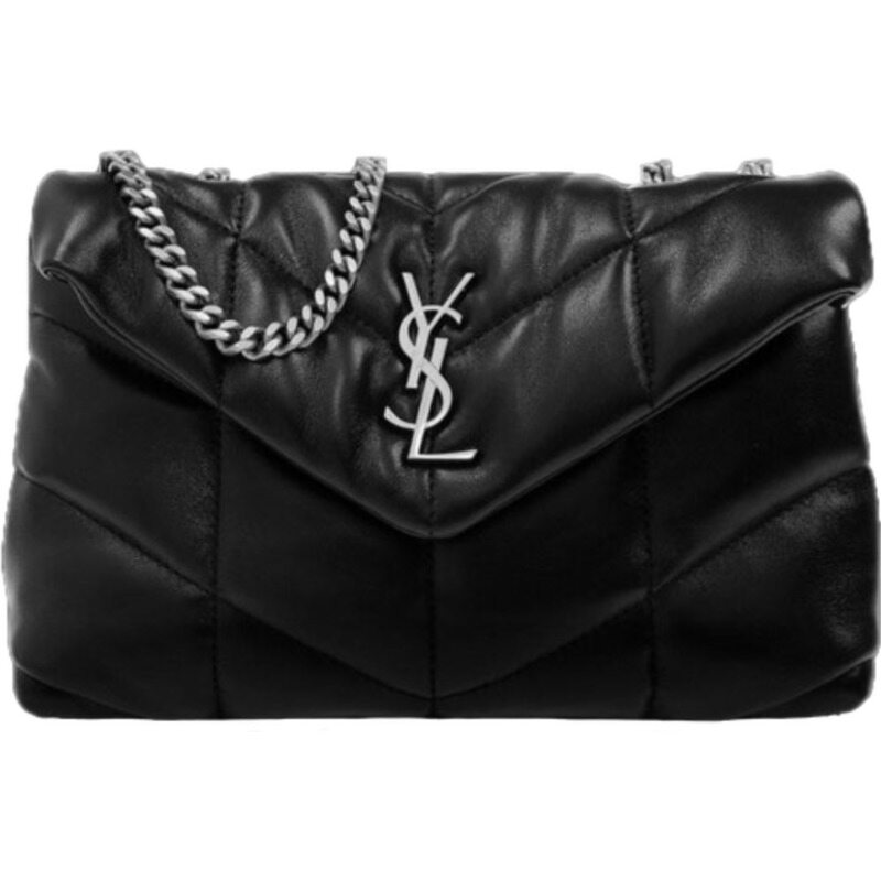 생로랑 759337 1EL00 1000 모노그램 푸퍼 숄더백 [국내발송] - Saint Laurent