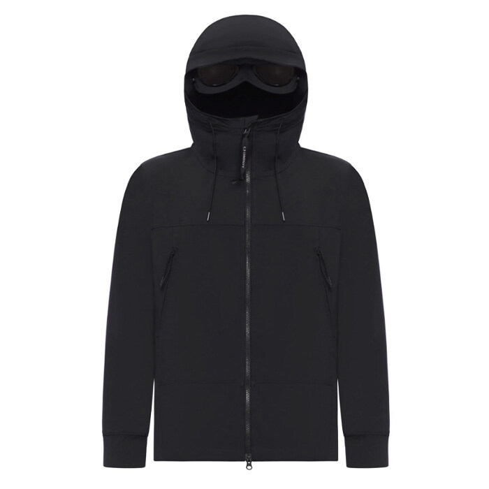 26SS 시피컴퍼니 쉘-R 블랙 고글 자켓 RSCMOW728A 005968A 999 - CP company