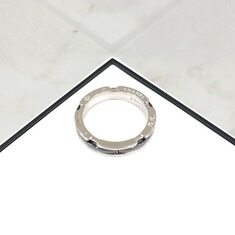 [럭스유] 샤넬 화이트골드 블랙 세라믹 울트라 링 스몰 55호 J3092 썸네일 2