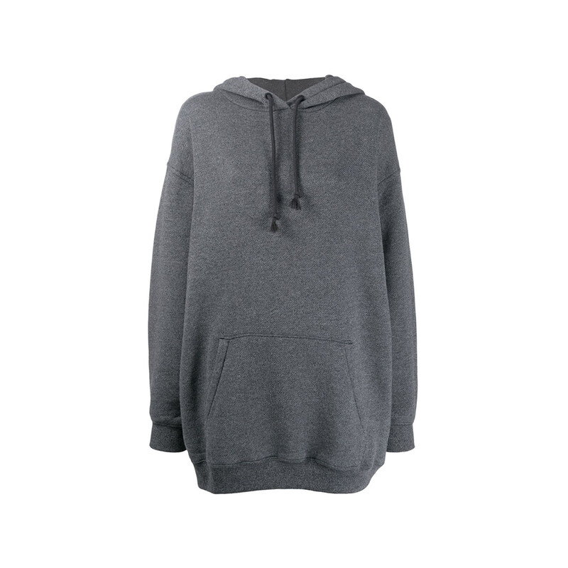 15주년 여성 백 리버스 라벨 후드티 블랙 AI0044 900 - Acne Studios