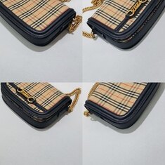 버버리 체크 링크 체인 숄더백 썸네일 6