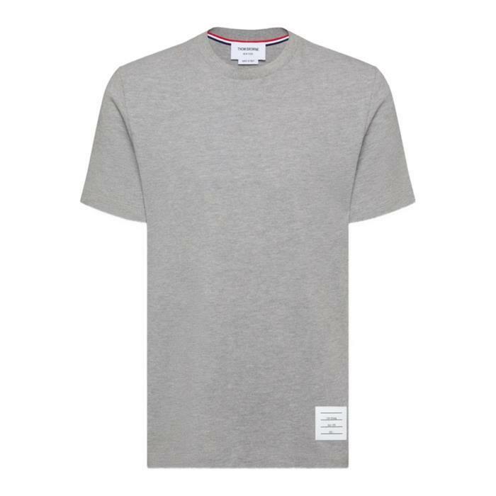 [국내발송] 톰브라운 클래식 피케 4바 티셔츠 그레이 MJS123A 00050 055 - Thom Browne