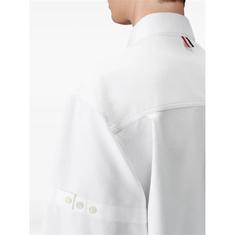 [국내발송] 톰브라운 셀프 암밴드 오버사이즈 피케 셔츠 화이트 MWL430O 00185 100 썸네일 3