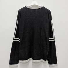 논현 더팩토리 26SS 스투시 STUSSY ALPINE 알파인 니트 스웨터 / 블랙 (117279 0001) 썸네일 1