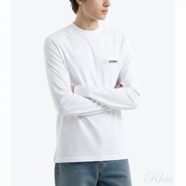 자크뮈스 26SS LE 그로스 그레인 티셔츠 TSM00570AJ00226 100 그로그랭 - Jacquemus