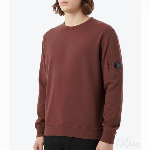 CP컴퍼니 라이트 플리스 크루넥 렌즈 스웨트셔츠 18CMSS019A 002246G 598 - CP company