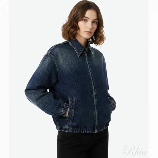 프라다 26SS 워시드 데님 블루 자켓 GFB334 1631 F0008 - Prada