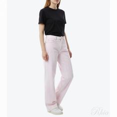 가니 핑크 워시 이제이 진 J1800 868 워시드 이지 썸네일 1