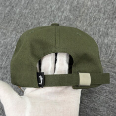 논현 더팩토리 26SS 스투시 MD INT. SPORT 미드 뎁스 인터네셔널 스트랩백 캡 야구모자 / 다크 올리브 (1311182 0436) 썸네일 3