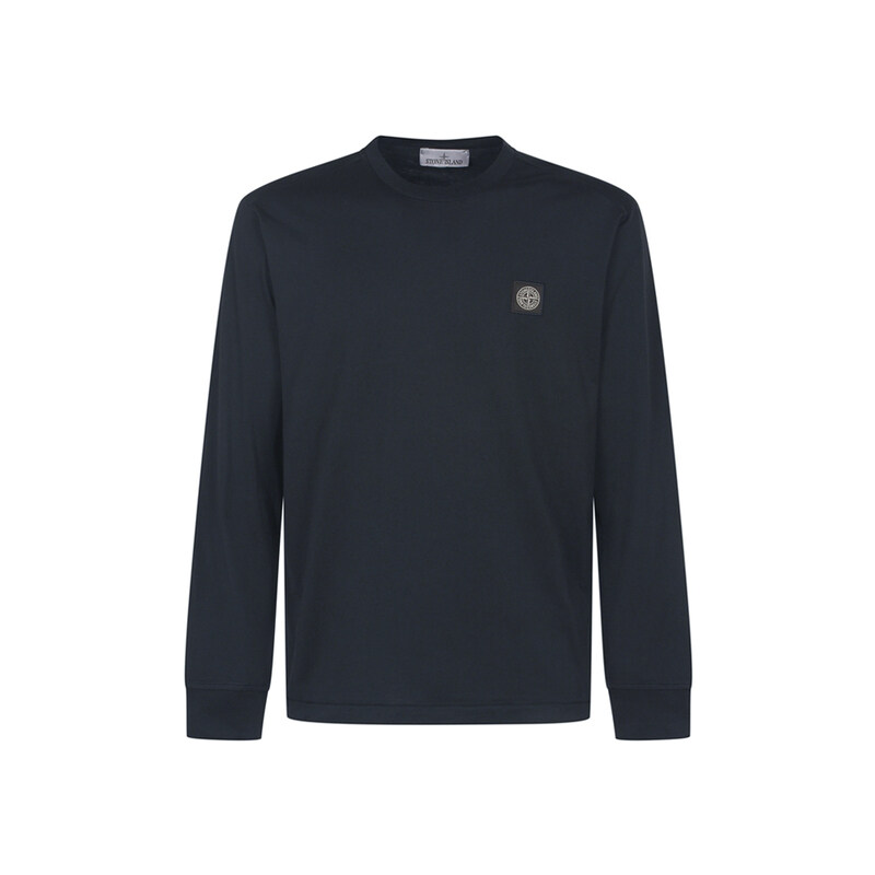 스톤 26SS 로고 패치 롱슬리브 티셔츠 네이비 L1S15 2100031 S0013 V0020 - Stone Island