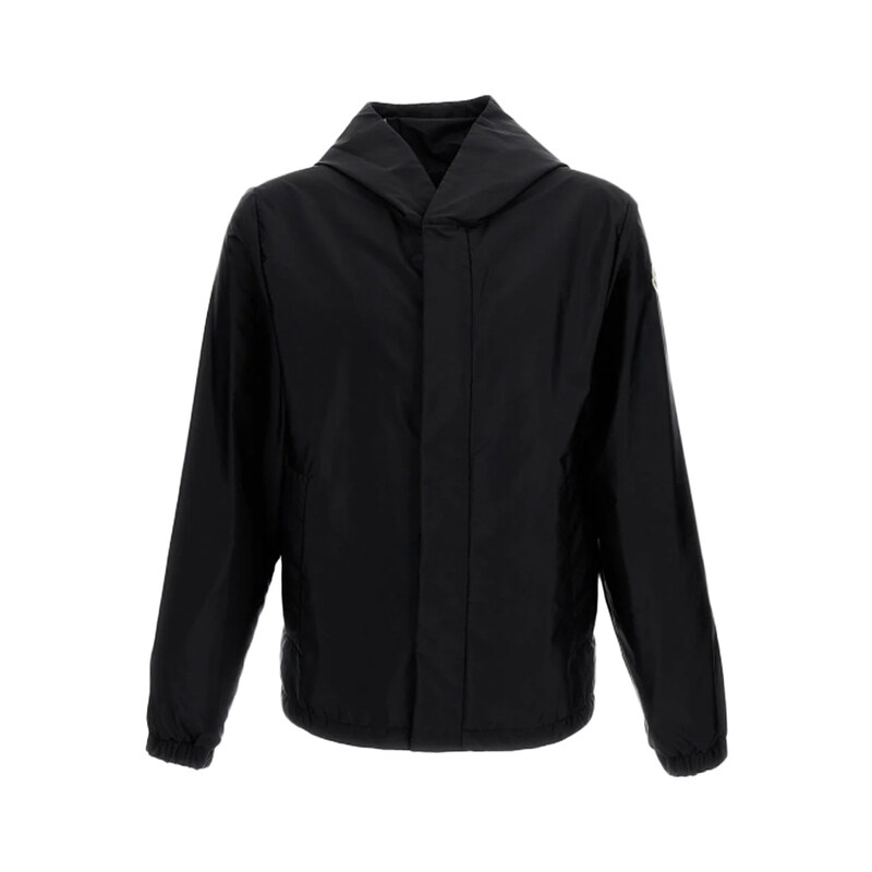 몽클레어 26SS GRANDANS 로고 패치 윈드브레이커 후드자켓 블랙 1A000 73 539ZD 999 - Moncler
