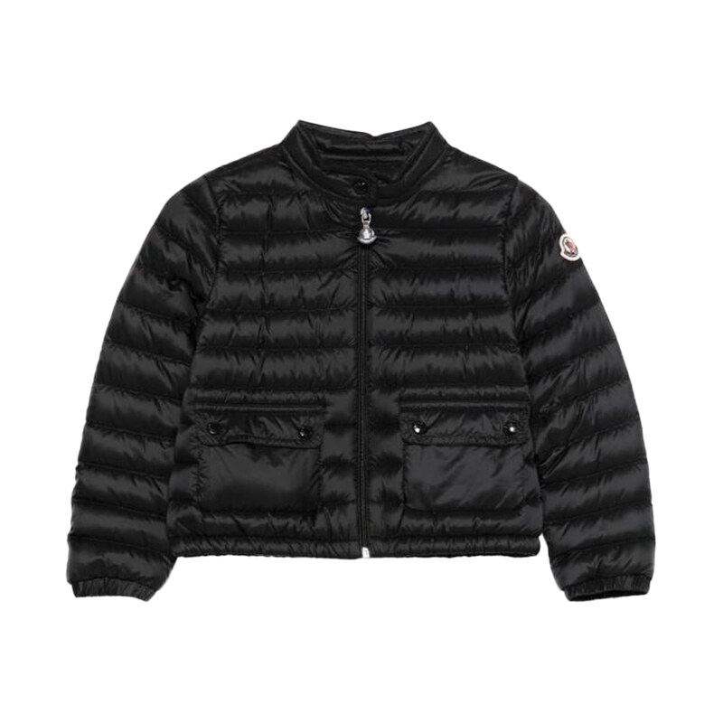 키즈 여성 LANS 로고 패치 경량 패딩자켓 블랙 1A000 32 597YF 999 - Moncler