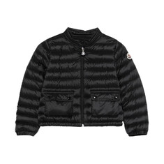 키즈 여성 LANS 로고 패치 경량 패딩자켓 블랙 1A000 32 597YF 999 썸네일 1