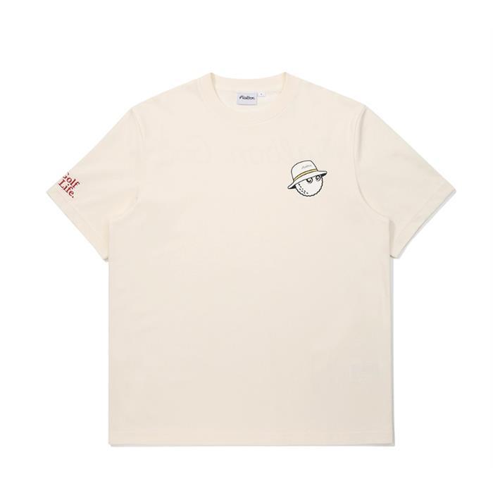 [국내배송]26S/S 말본 골프 반팔티 화이트 M6123PRS01WHT - Malbon