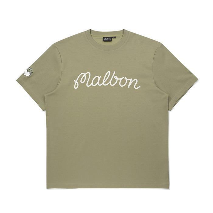[국내배송]26S/S 말본 골프 반팔 카키 M6123PRS80KHK - Malbon