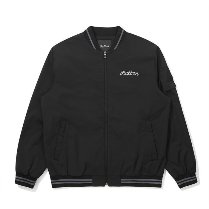 [국내배송]26S/S 말본 골프 스타디움 자켓 블랙 M6121PJK01BLK - Malbon