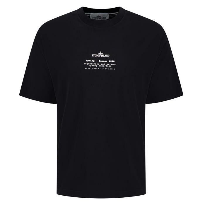 [국내배송]26S/S 스톤아일랜드 반팔티 블랙 2100001 - Stone Island