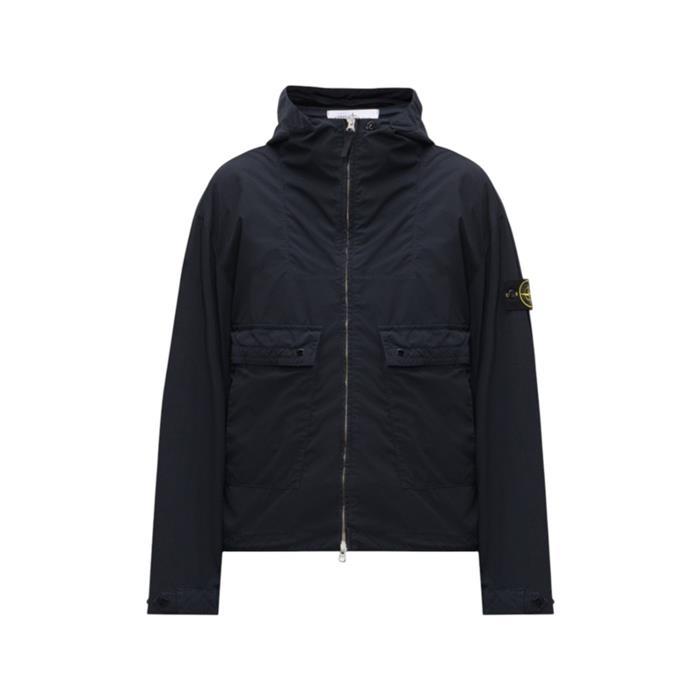 [국내배송]26S/S 스톤아일랜드 와펜 바람막이 네이비 4100052 - Stone Island