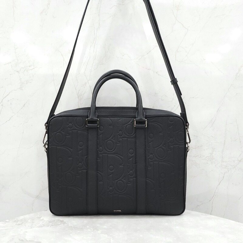 [럭스유] 디올 그래피티 지퍼 브리프케이스 서류가방 1ESBR180LLG - Christian Dior