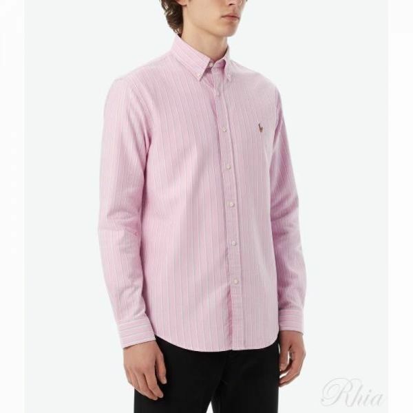 폴로랄프로렌 포니로고 자수 옥스포드 셔츠 710928918007 - Polo Ralph Lauren