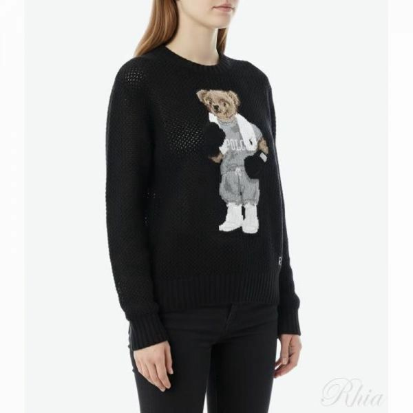 폴로랄프로렌 25FW 폴로 베어 코튼 크루넥 스웨터 211972112001 - Polo Ralph Lauren