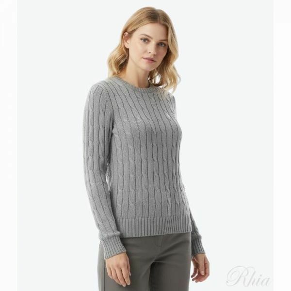폴로랄프로렌 26FW 포니로고 자수 케이블 니트 211971795001 - Polo Ralph Lauren
