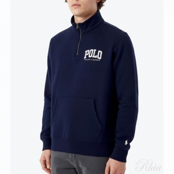 폴로랄프로렌 25 레귤러 핏 하프 짚 스웨트셔츠 710967732001 - Polo Ralph Lauren