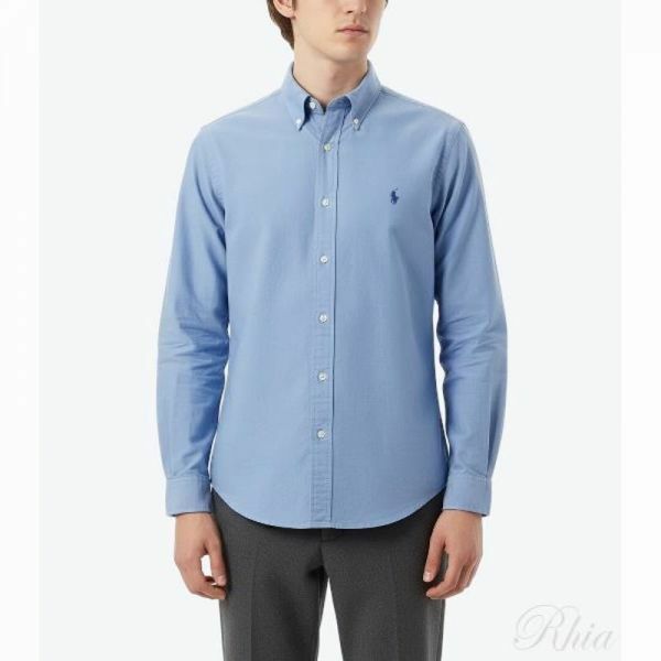 폴로랄프로렌 25FW 포니로고 자수 옥스포드 셔츠 710772290004 - Polo Ralph Lauren