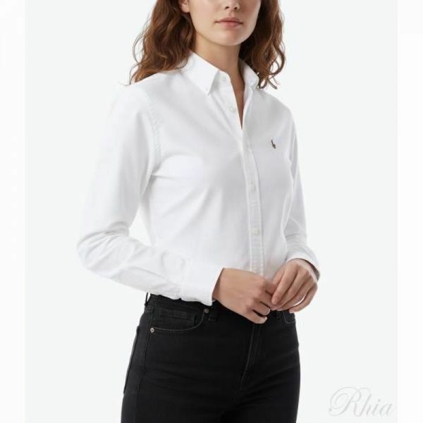 폴로랄프로렌 포니로고 자수 옥스포드 셔츠 211891377003 - Polo Ralph Lauren