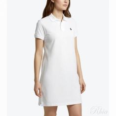 폴로랄프로렌 포니 로고 반팔 원피스 211799490 017 썸네일 1