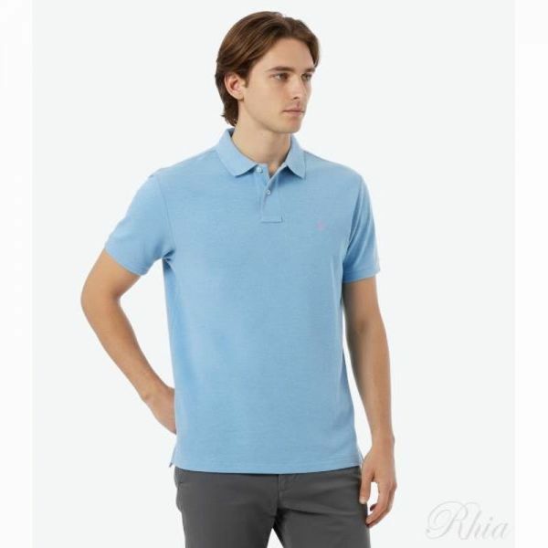 폴로랄프로렌 커스텀 슬림핏 포니 로고 자수 반팔 카라티 710680784368 - Polo Ralph Lauren