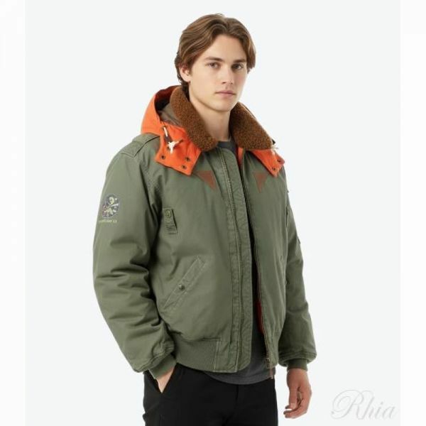 폴로랄프로렌 콘트라스트 후드 봄버 재킷 710945493001 - Polo Ralph Lauren
