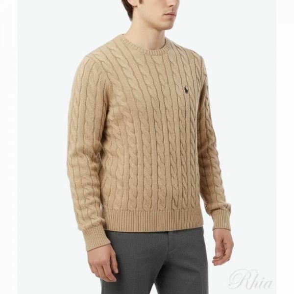 폴로랄프로렌 25FW 포니로고 케이블 니트 710775885 014 - Polo Ralph Lauren