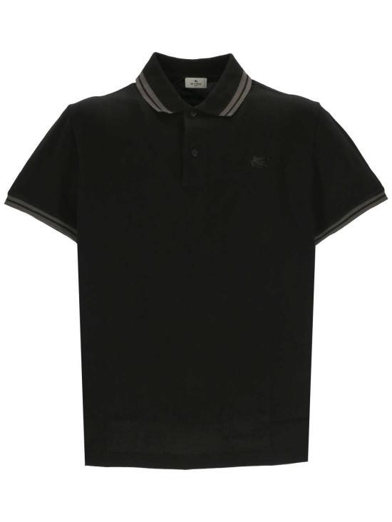 에트로 폴로 티셔츠 MRMD0007AC174N0000 BLACK DOM - Etro