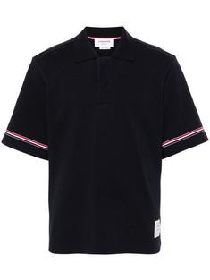 25SS 톰브라운 코튼 럭비 폴로 티셔츠 MJP209AJ0199415 NAVY DOM 썸네일 1