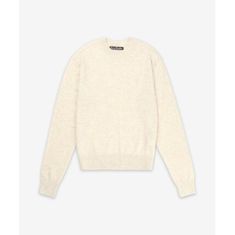 25SS 아크네 스튜디오 스웨터 C60101633 OATMEAL MELANGE DOM 썸네일 1