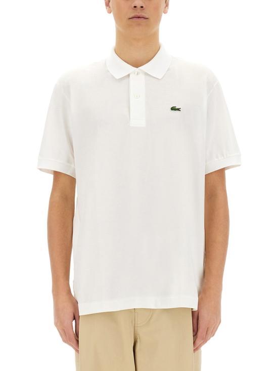 25SS 라코스테 폴로 티셔츠 PH9851001 WHITE DOM - Lacoste