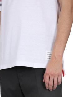 톰브라운 폴로 티셔츠 MJP169AJ0046100 WHITE DOM 썸네일 4