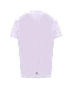 지방시 반팔 티셔츠 BM716N3YAC100 WHITE DOM 썸네일 2
