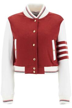 톰브라운 봄버 자켓 FBC884XF0764615 BURGUNDY DOM 썸네일 1