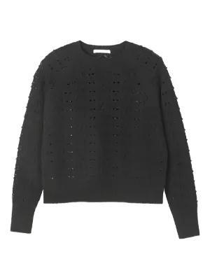 25FW 세실리아 반센 스웨터 325KNI51006 BLACK DOM - CECILE BAHNSEN