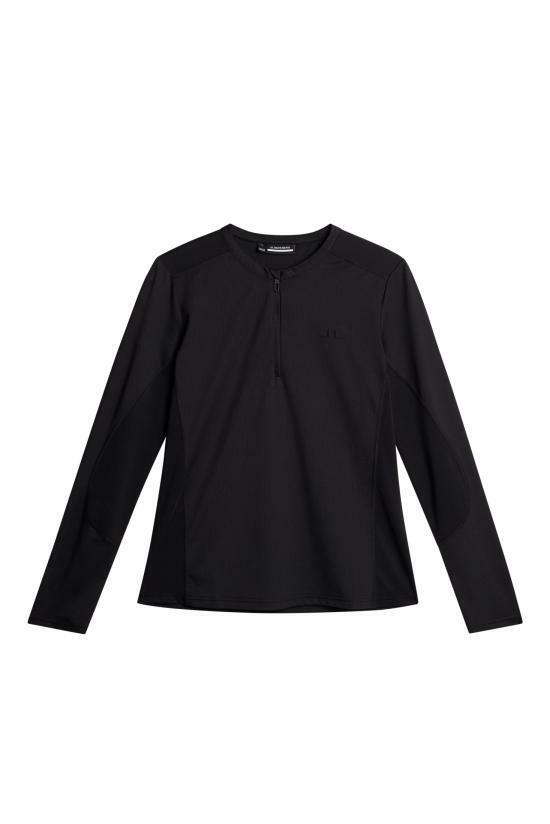 25SS 제이린드버그 긴팔 티셔츠 AWJT122369999 BLACK DOM - J.Lindeberg