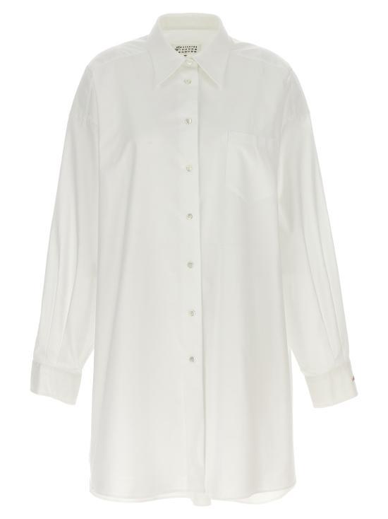 마르지엘라 셔츠 S51DL0253S54750100 WHITE DOM - Maison Margiela