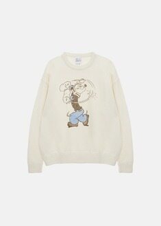 25FW 와일드 동키 스웨터 ROCCOECRU DOM 썸네일 1