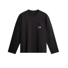제이린드버그 긴팔 티셔츠 FMJT11655W098 BLACK DOM 썸네일 1