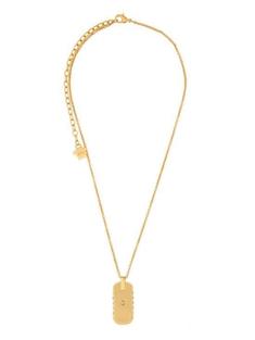 25FW 베르사체 네크리스 10189641A006214JNF0 GOLD PALLADIUM BLACK DOM 썸네일 2