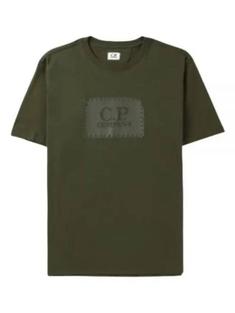 씨피 컴퍼니 반팔 티셔츠 16CMTS042A005100W683 IVY GREEN DOM 썸네일 1
